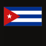 Cuba Flag Map Spaghetti Top