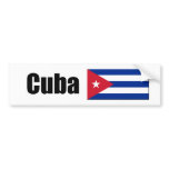 Cuba Flag Bumper Stickers