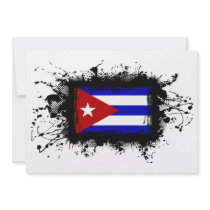 Cuba Flag Custom Announcements