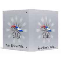 Cuba Flag Map 2.0 Binders