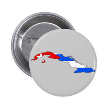 Cuba flag map button