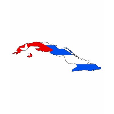Cuba flag map for the Cuban pride.