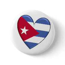 Cuba Heart Flag Pin
