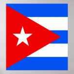 Cuba High quality Flag Print