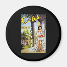 Cuba Holiday Isle Of The Tropics Magnets