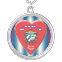 Cuba in my Heart Necklace