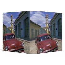 Cuba, old colonial village of Trinidad. 3 Ring Binder