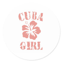 Cuba Pink Girl stickers by repofcountries Cuba Pink Girl stickers