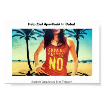 Cuba Si Castro No posters