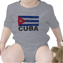 Cuba Vintage Flag t-shirts by allworldtees Cuba Vintage Flag t-shirts