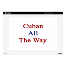 Cuban All The Way 15" Laptop Skin