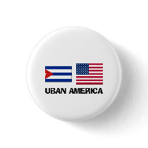 Cuban American buttons by flagshirt Cuban American buttons
