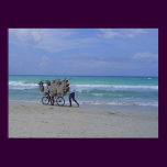 Cuban Beach Scene