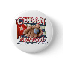 Cuban Beisbol Button