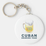 Cuban Drinking Team Keychains