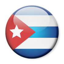 Cuban Flag 2.0 magnets