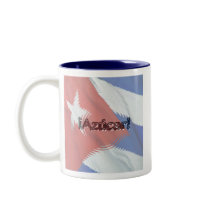 Cuban Flag - Azucar! Personalize it! Mug