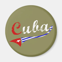 Cuban Flag Fridge Magnets