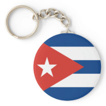 Cuban Flag Keychains