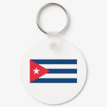 Cuban Flag keychains by worldflagtshirts Cuban Flag keychains