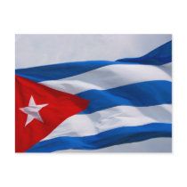 cuban flag postcards