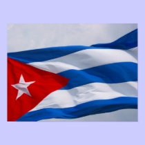cuban flag posters