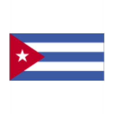 Cuban flag t-shirts by VanityBarn