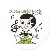 Cuban Girls Rock stickers by world_wide Cuban Girls Rock stickers