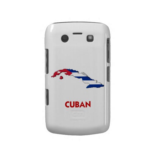 CUBAN MAP BLACKBERRY BOLD COVER