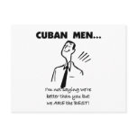 Cuban Men Are Best Postcard