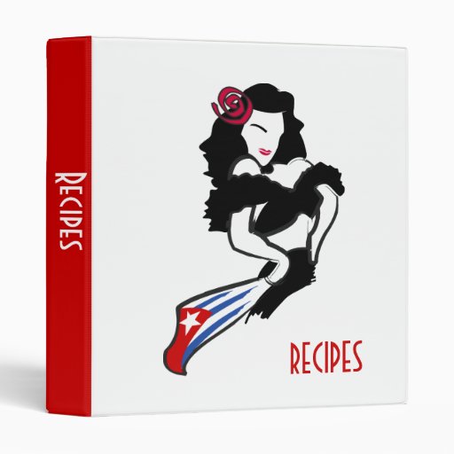 Cuban recipe binder