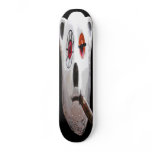 Cuban Teddy Bear with Cigar Skate Board