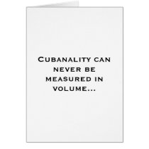 Cuban, That's All! - Cubanality cards