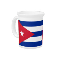 Cubanese Flag Pitcher