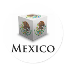 Cube Mexico stickers by teyes143 Cube Mexico stickers