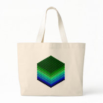 Cube of Cubes 3D Pattern bags