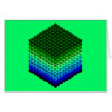 Cube of Cubes 3D Pattern cards