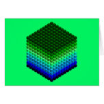 Cube of Cubes 3D Pattern cards