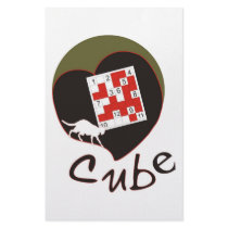 Cube stationery