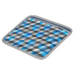 Cubes of Gray And Blue Sleeves For Ipads
