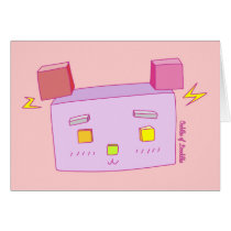 Cubic Bear Doodle Art Card by oodlesdoodles Cubic Bear Doodle Art Card