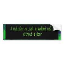 cubicle bumper sticker bumper stickers by dragonphly cubicle bumper sticker bumper stickers