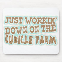 Cubicle Farm Mousepad mousepads