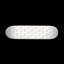 Cubierta del patín del modelo del gorila patineta