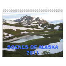 Cubierta, ESCENAS de ALASKA 2011 Calendario De Pared
