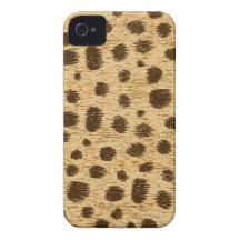 Cubierta o piel del caso del estampado de animales iPhone 4 funda