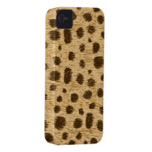 Cubierta o piel del caso del estampado de animales iPhone 4 funda