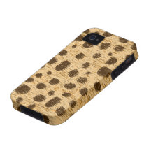 Cubierta o piel del caso del estampado de animales Case-Mate iPhone 4 fundas