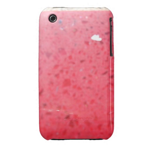 Cubierta roja del iphone de la roca iPhone 3 Case-Mate carcasas