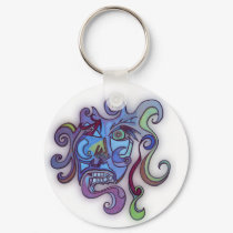 Cubism II keychains by ickledink Cubism II keychains